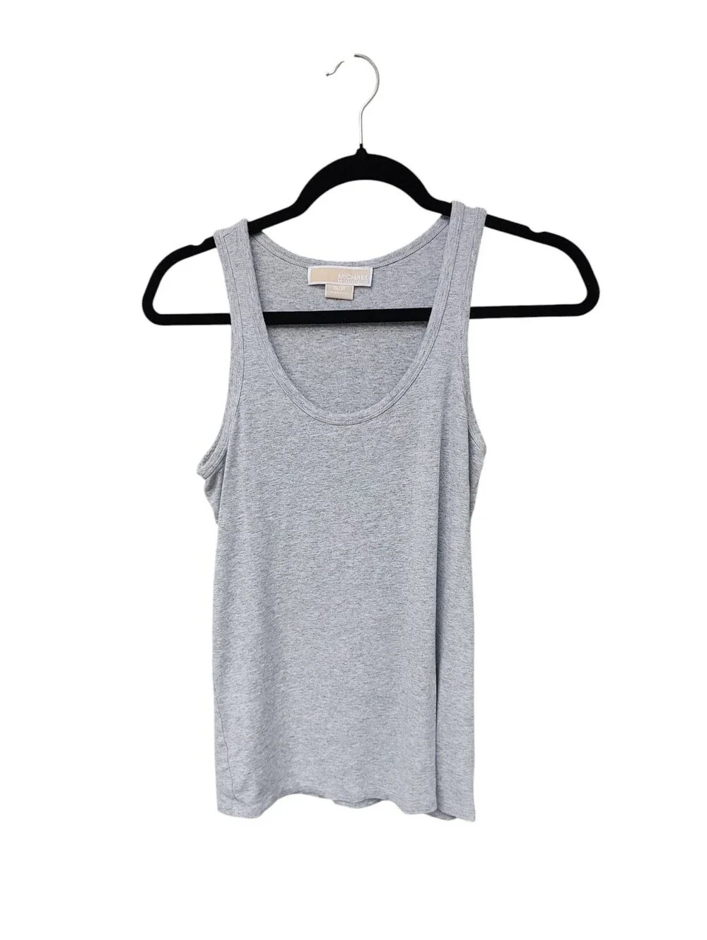 Classic Women's Heather Grey Tank Top - Lightweight Scoop Neck